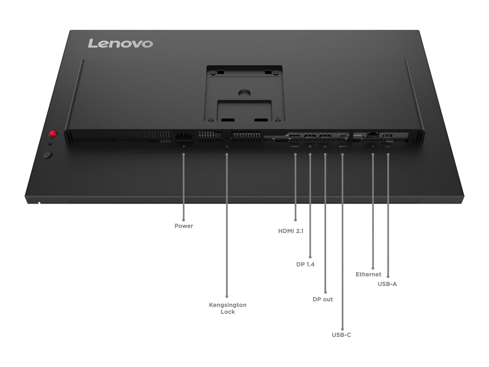 Монитор 27" Lenovo Monitor ThinkVision T27qd-40 / 64AAGAT2EU Black - PN 64AAGAT2EU