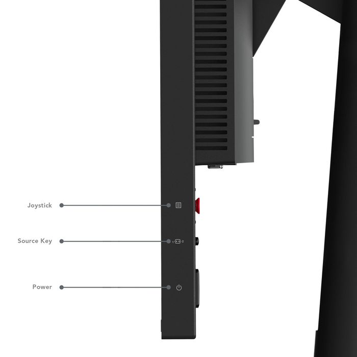 Монитор 24" Lenovo Monitor T24d-30 / 63FFMAT1EU Black - PN 63FFMAT1EU