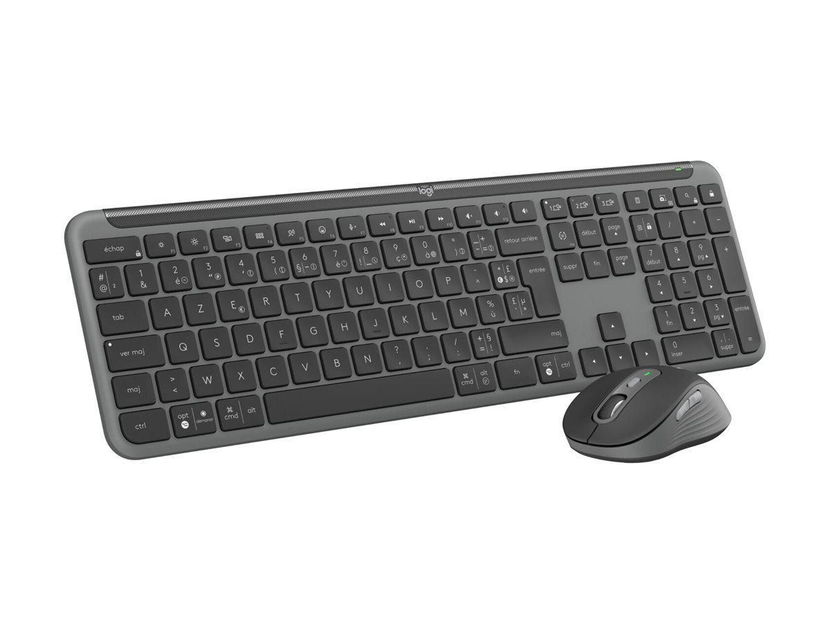 Комплект Мишка + Клавиатура Logitech Mouse and keyboard set Signature Slim MK950 for Business / 920-012508 Graphite - PN 920-012508