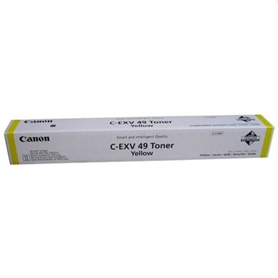 TОНЕР КАСЕТА ЗА CANON IR ADVANCE C3330i/C3325i/C3320i/C3320 - TYPE C-EXV49 - Yellow - PN CF8527B002[AA]