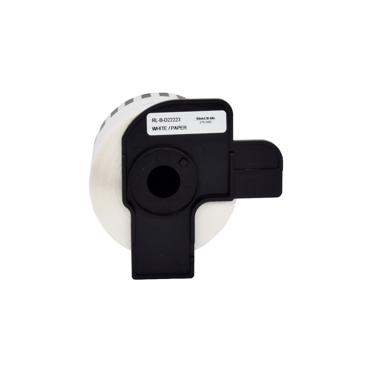 ЛЕНТА ЗА ЕТИКЕТНИ ПРИНТЕРИ BROTHER ТИП QL - CONTINUOS PAPER TAPE - 50 mm x 30,48 mm - DK22223 (DK-22223) - PN RL-BR-DK22223 - G&G