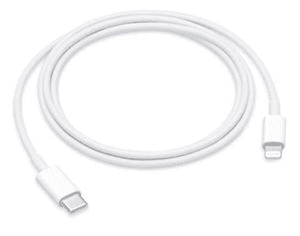 Кабел Apple Cable MM0A3ZM - USB-C към Lightning - 1,0 m - White  - PN MM0A3ZM/A