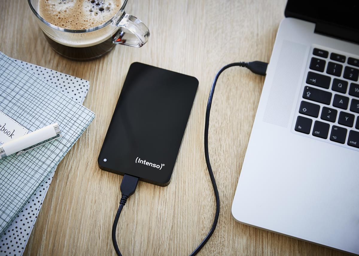 ВЪНШЕН ТВЪРД ДИСК Intenso Memory Case - hard drive - 1TB - USB 3.0 - PN 6021560