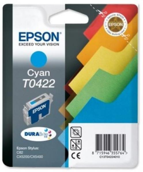 ГЛАВА ЗА EPSON STYLUS C82/CX 5100/5200 - Cyan - OUTLET - PN T0422 - A