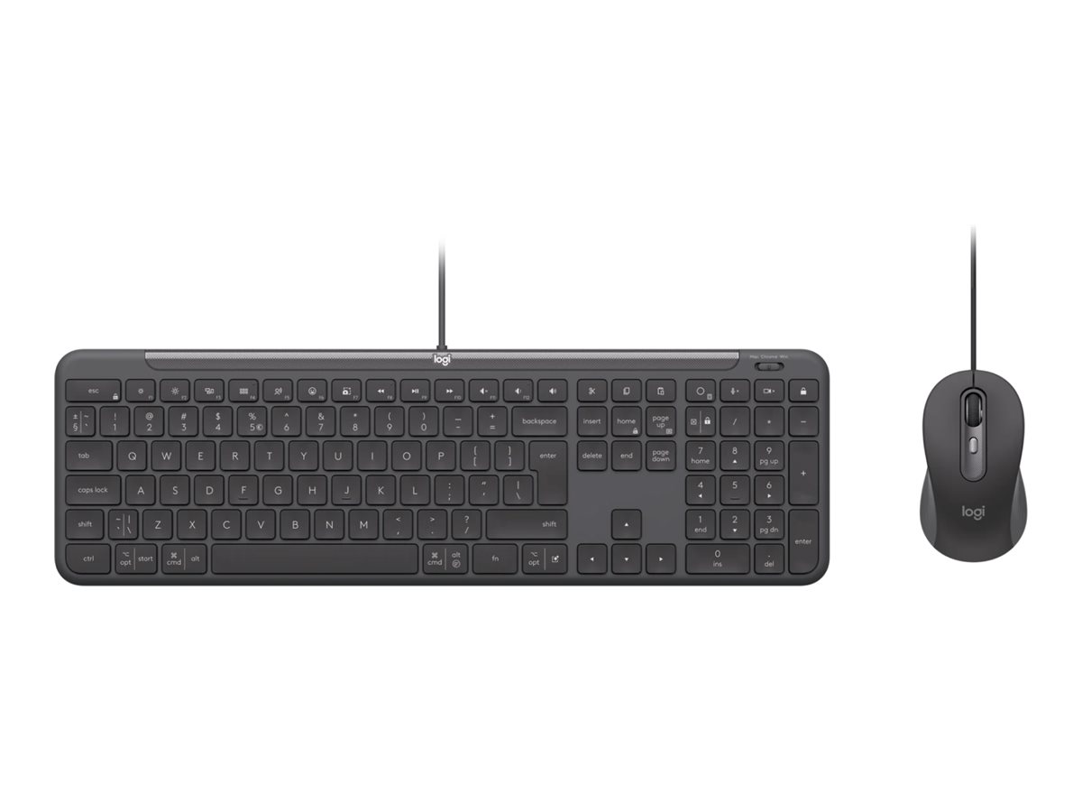Комплект Мишка + Клавиатура Logitech Mouse and keyboard set Signature Slim Combo MK620 US / 920-013349 Graphite - PN 920-013349