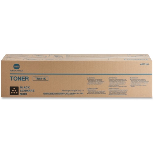 ТОНЕР КАСЕТА ЗА KONICA MINOLTA BIZHUB C550/C650/C451 - Black - TN611K (TN-611K) -  PN A70150