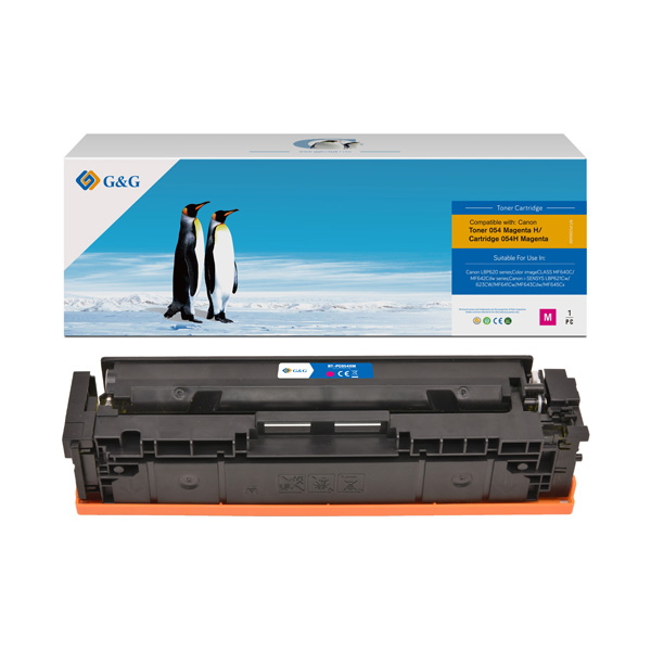 КАСЕТА ЗА CANON i-SENSYS LBP620 series/MF640 series - HIGH CAPACITY - 3026C002AA - CRG-054HM (CRG054HM) - Magenta - PN NT-PC054XM - G&G