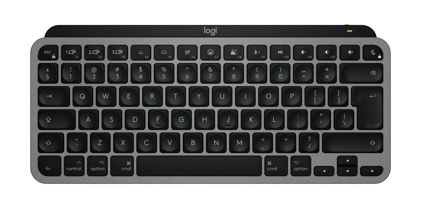 Клавиатура Logitech Keyboard MX Keys Mini за Mac Dark gray - PN 920-012652