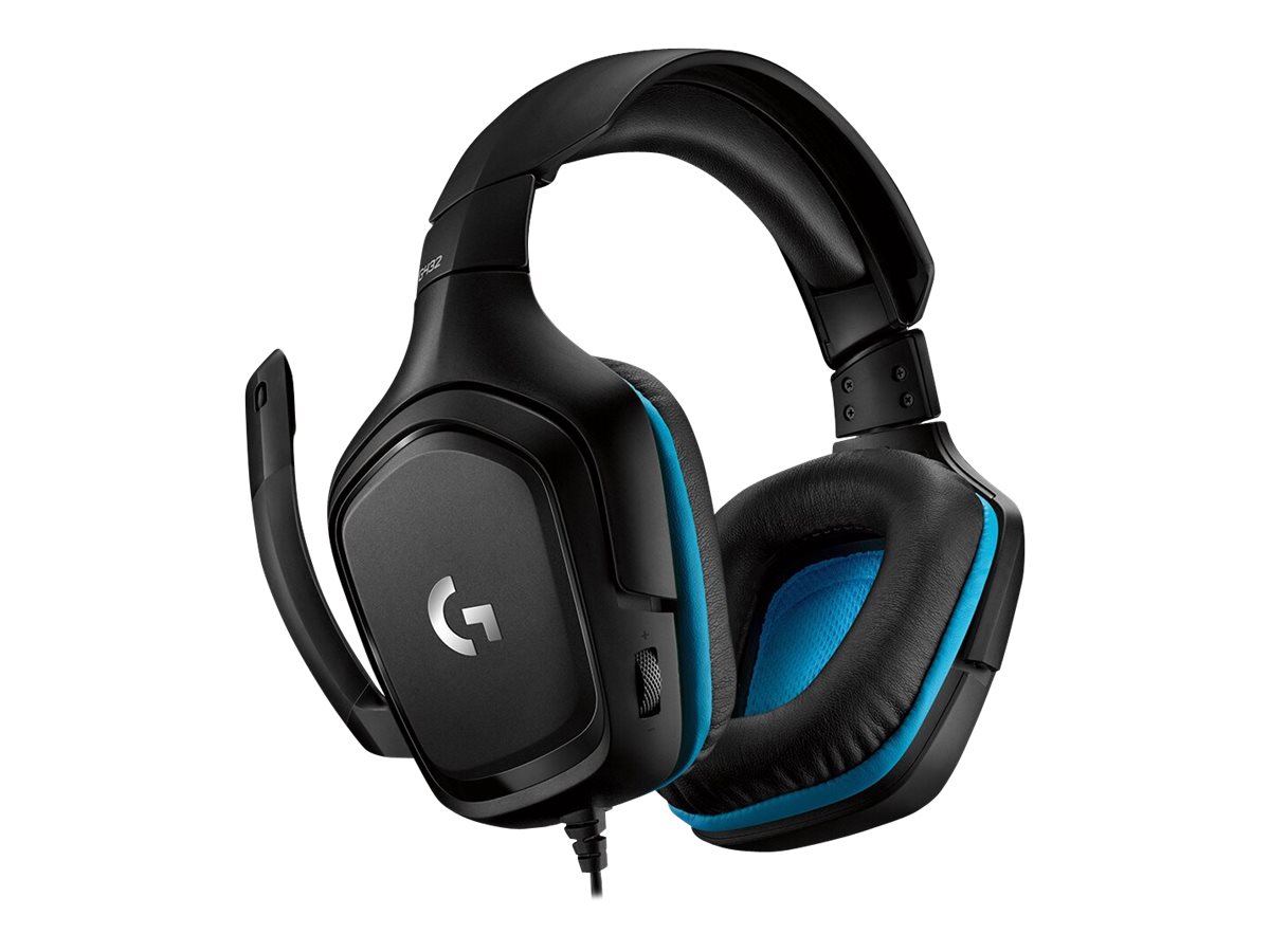 ГЕЙМЪРСКИ СЛУШАЛКИ LOGITECH ZG432 - Black-Cyan - PN 981-000770