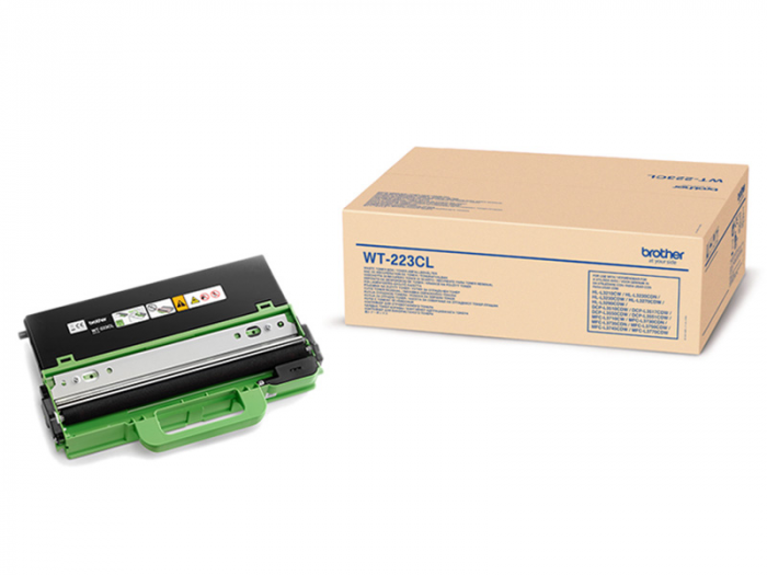 РЕЗЕРВОАР ЗА ОСТАТЪЧЕН ТОНЕР ЗА BROTHER HL L3270CDW/L3210CW/3230CDW/DCP L3510CDW/3517CDW/3550CDW/MFC L3710CW/3770CDW/3730CDN/3750CDW - WASTE TONER BOX - PN WT223CL (WT-223CL)