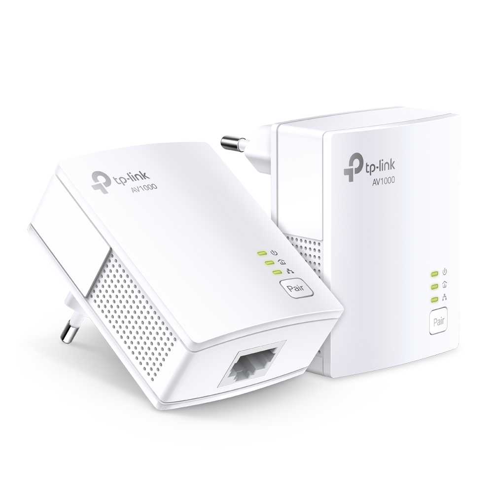 TP-LINK Powerline Station TL-PA7017 Kit / TL-PA7017 KIT - White - Multipack - PN TL-PA7017 KIT