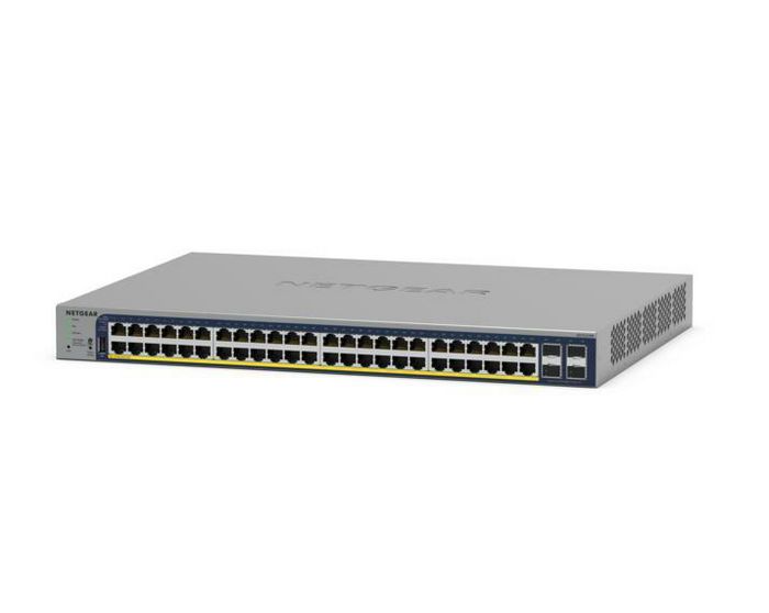 Суич Netgear Switch Smart GS728TP / GS728TP-300EUS Gray - PN GS728TP-300EUS