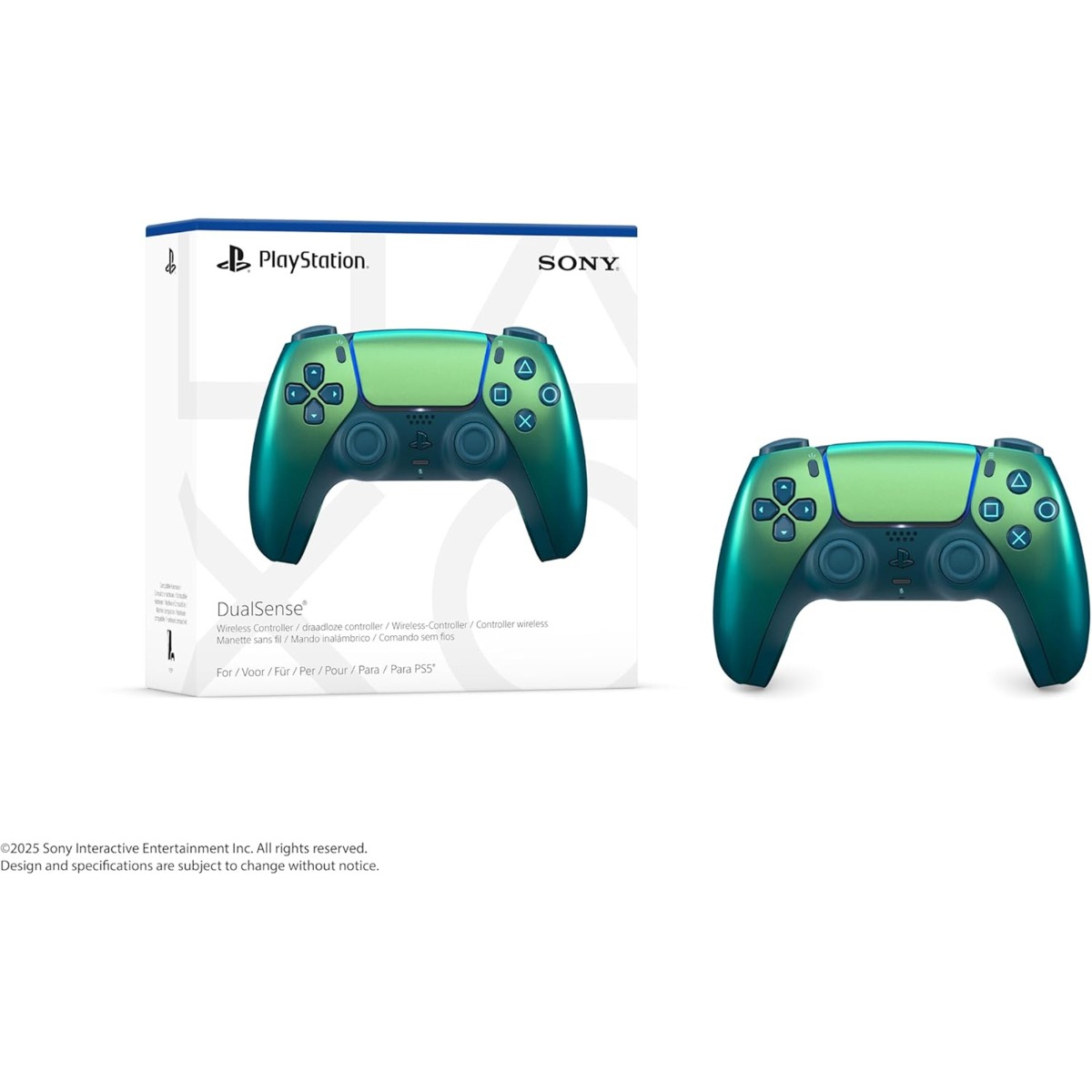 Контролер Sony Controller DualSense V3 chroma teal Green - PN 1000050602