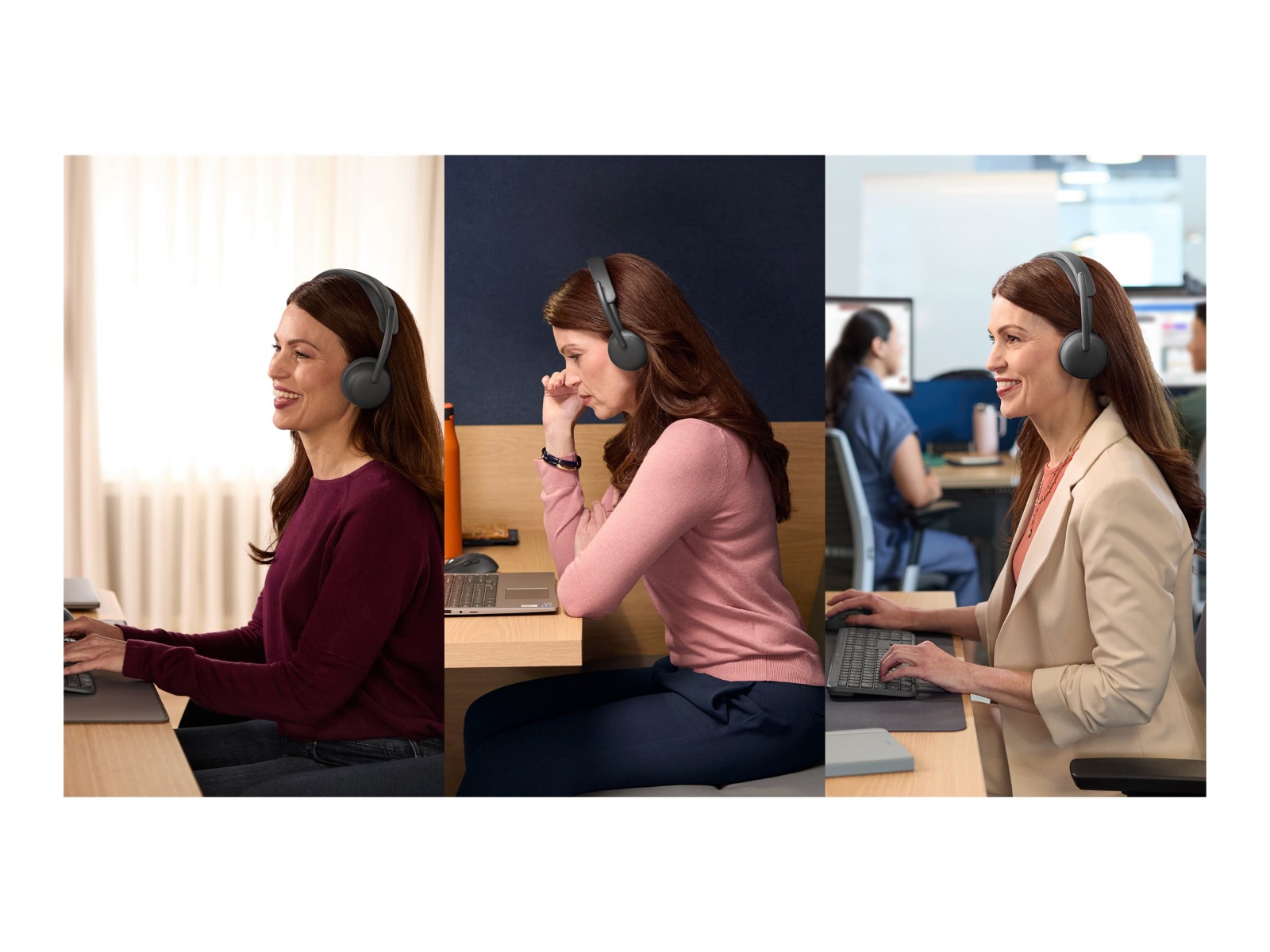 Слушалки Logitech Headset Zone Wireless 2 ES Graphite - PN 981-001512