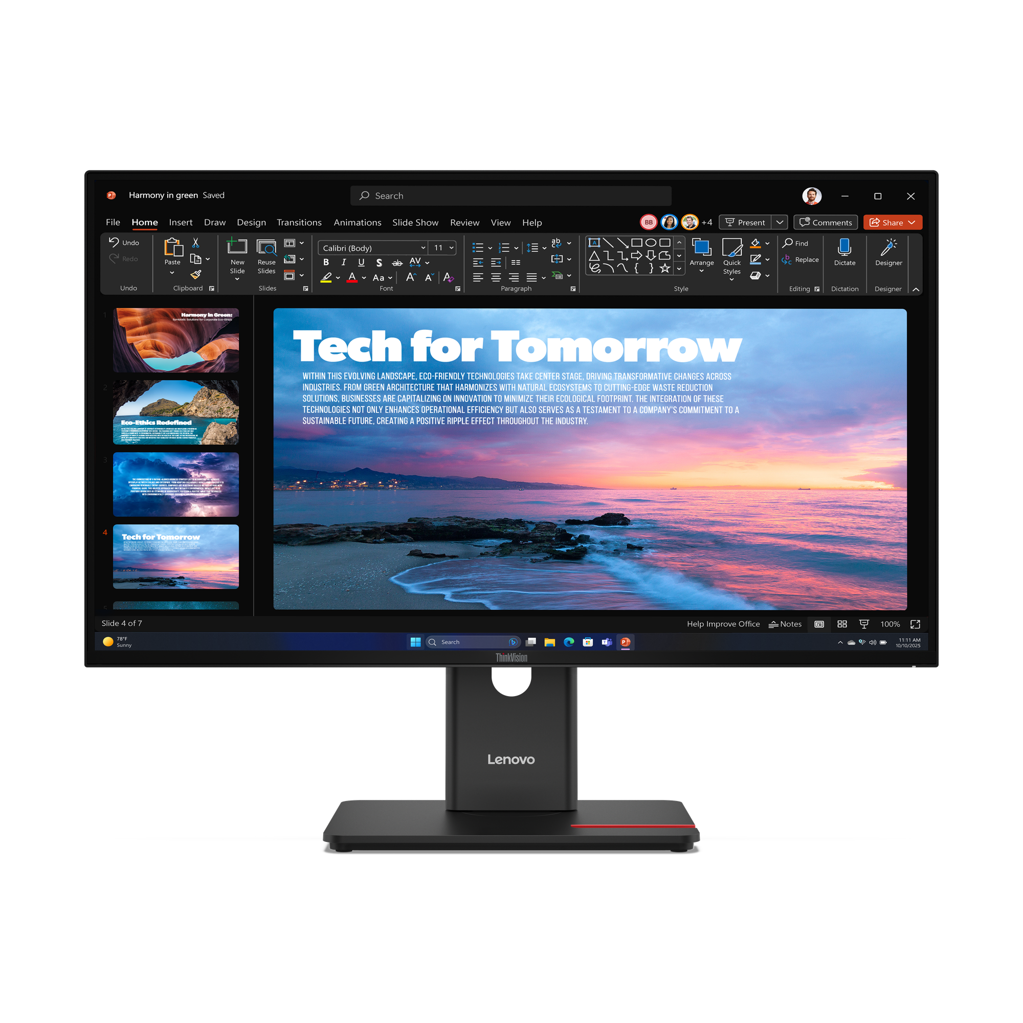 Монитор 27" Lenovo Monitor ThinkVision T27qd-40 / 64AAGAT2EU Black - PN 64AAGAT2EU