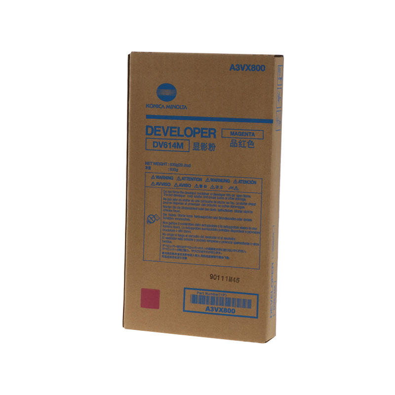 Девелоперен модул за Konica Minolta bizhub Press C1070P/C1060/C1070/C3070L - DEVELOPER UNIT - DV614M (DV-614M) / A3VX800 - Magenta - PN A3VX800