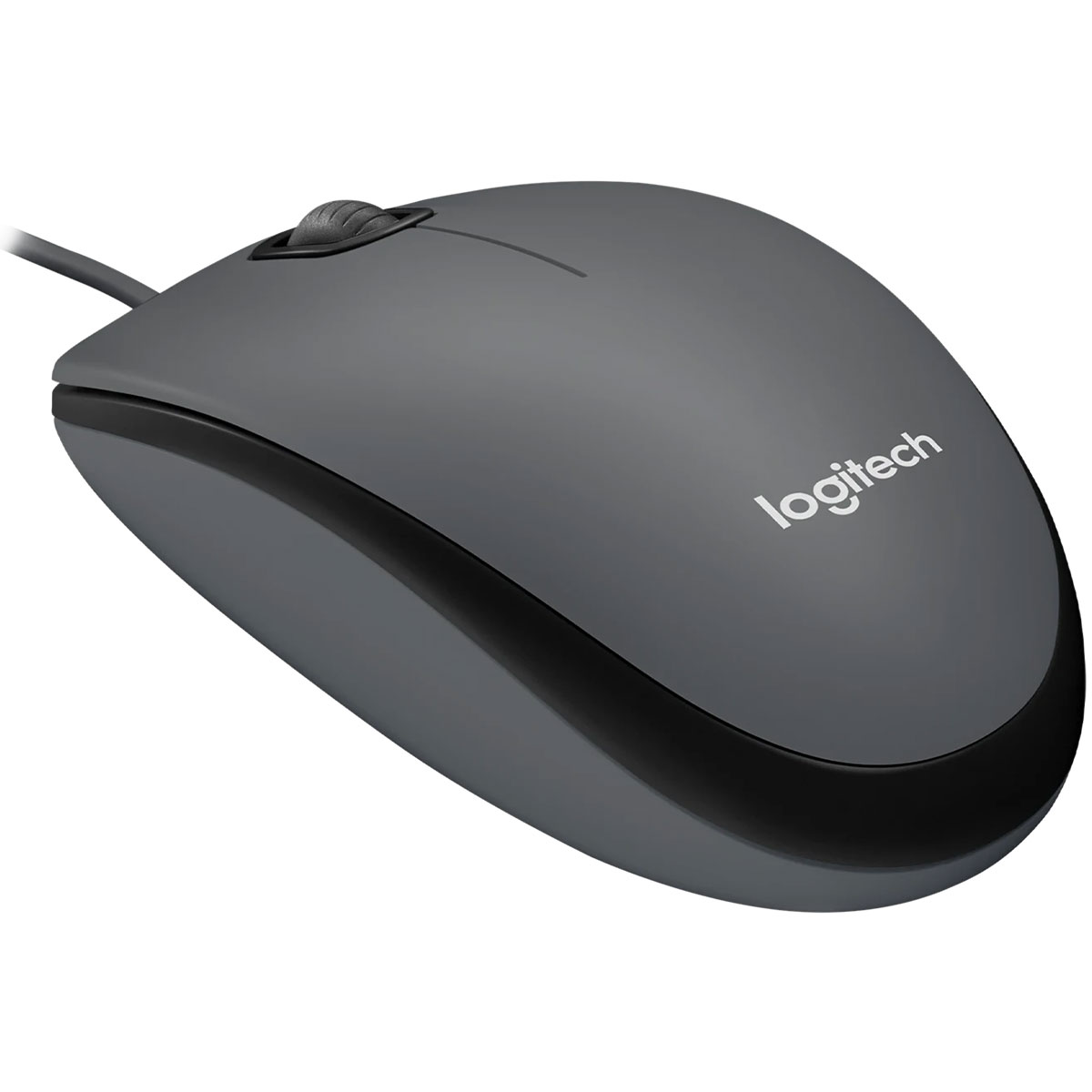 МИШКА LOGITECH M100 - Optical / Оптична, 1000dpi, USB - Жична - Anthrazit - PN 910-006652