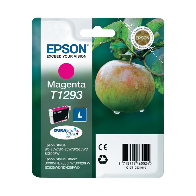 ГЛАВА ЗА EPSON STYLUS SX 425W/525WD/BX 305F/320FW/625FWD - Magenta - PN C13T12934011