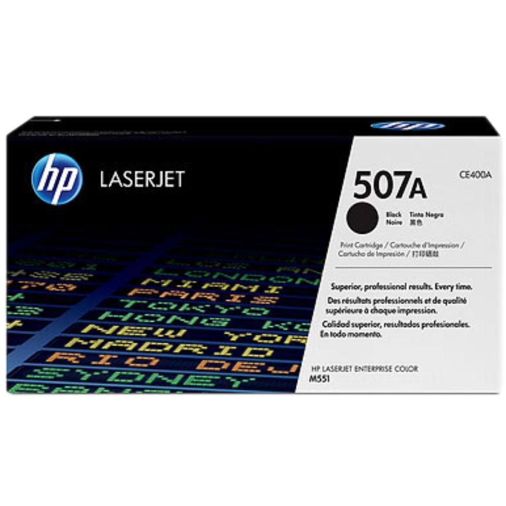 КАСЕТА ЗА HP Color Laserjet Enterprise 500 M551 - Black - /507A/ - PN CE400A