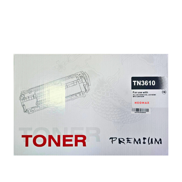 КАСЕТА ЗА BROTHER MFC L6910DN/L6710DW/HL L6410DN/L6210DW - ULTRA HIGH CAPACITY - Black - TN3610 (TN-3610) - PN BT-TN3610 - NEOMAX