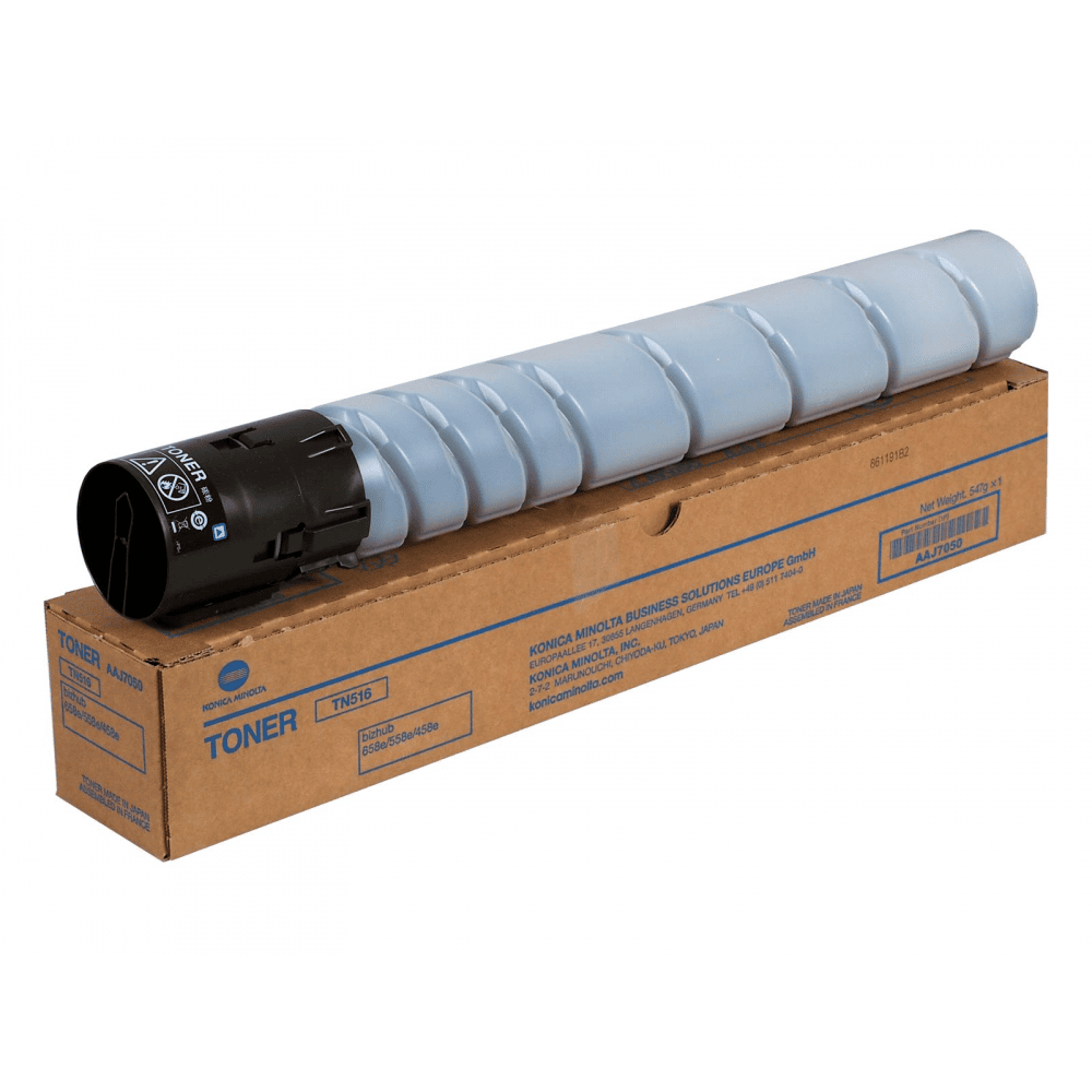 Тонер касета за Konica Minolta bizhub 558e/458e/458/558/658e/458eP - Toner - TN516 (TN-516) / AAJ7050 - Black - AAJ705C / AA705C - PN AAJ7050