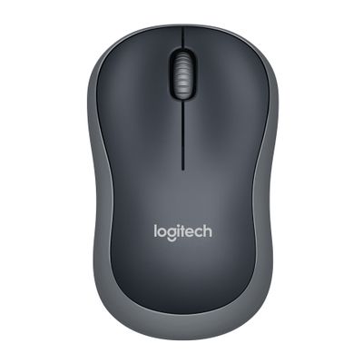 МИШКА LOGITECH M185 - RF Wireless, Alkaline - Оптична / Optical - Wireless / Безжична - Grey - PN 910-002235