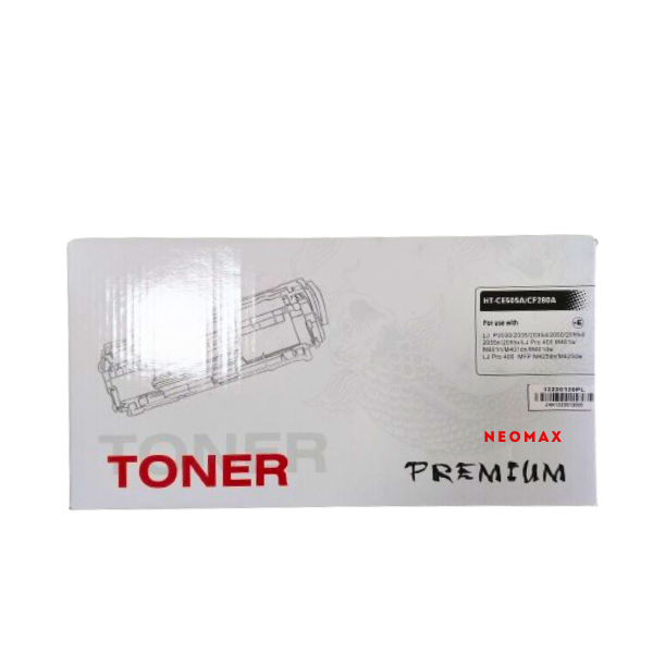 УНИВЕРСАЛНА КАСЕТА ЗА HP Laserjet Pro 400/M401/M425 series/P2035/P2050/P2055 -  CRG-719 (CRG719)/CF280A/CE505A - Black - PN HT-CE505A - NEOMAX 