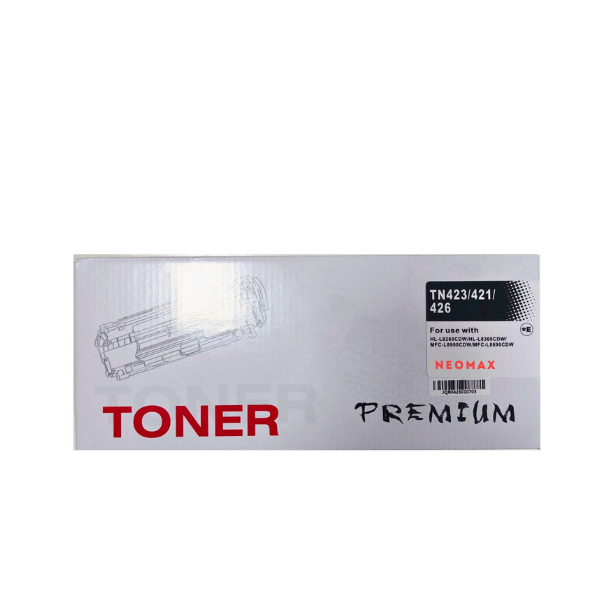 УНИВЕРСАЛНА КАСЕТА ЗА BROTHER HL 8260CDW/8360CDW/DCP L8410CDW/MFC L8690CDW/L8900CDW - Black - TN423BK (TN-423BK)/TN421BK (TN-421BK)/TN426BK (TN-426BK) - PN BT-TN423B - NEOMAX 