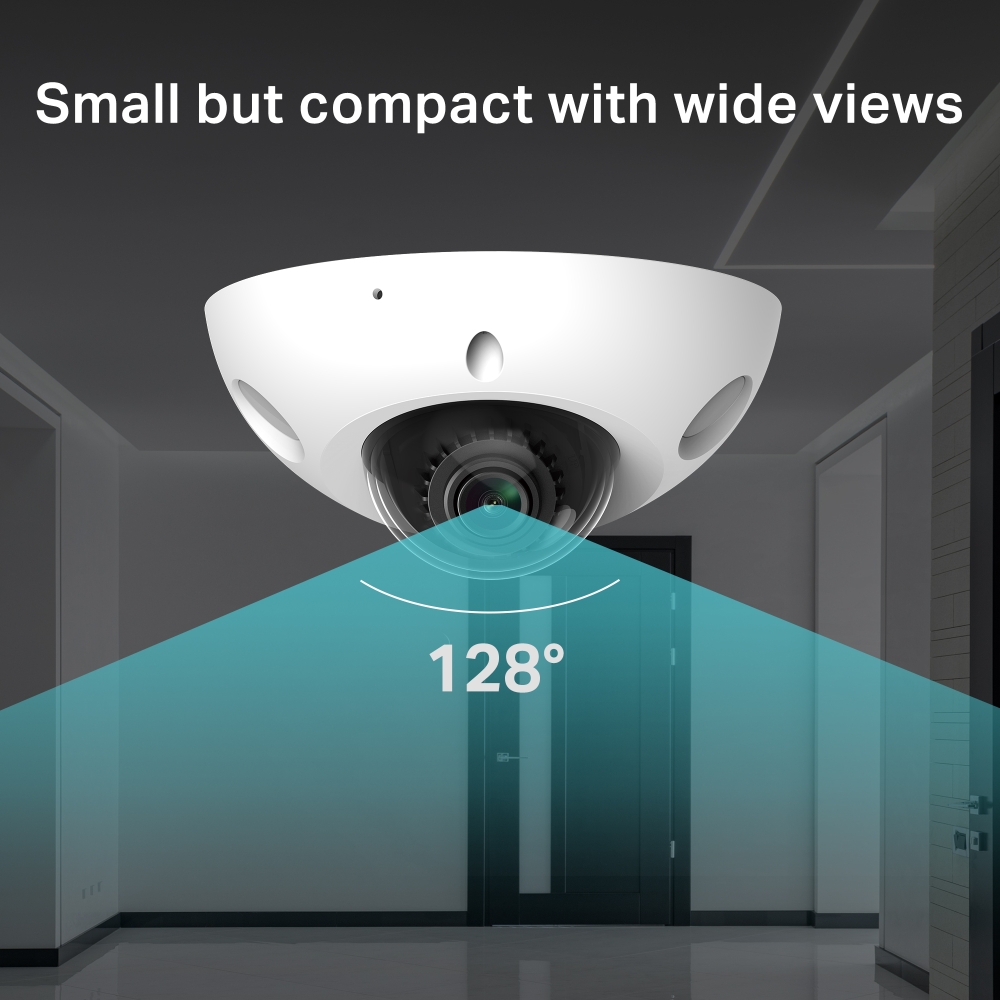 Камера за видеонаблюдение TP-LINK Surveillance camera C230I Mini 2.8mm / VIGI C230I MINI(2.8MM) - White - PN VIGI C230I MINI(2.8MM)
