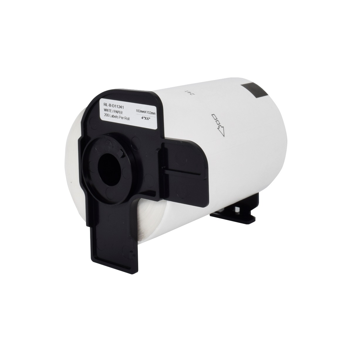 ЛЕНТА ЗА ЕТИКЕТНИ ПРИНТЕРИ BROTHER ТИП QL - LARGE SHIPPING LABEL - 102 mm x 152 mm x 200 - DK-11241 (DK11241) - PN RL-BR-DK11241 - G&G