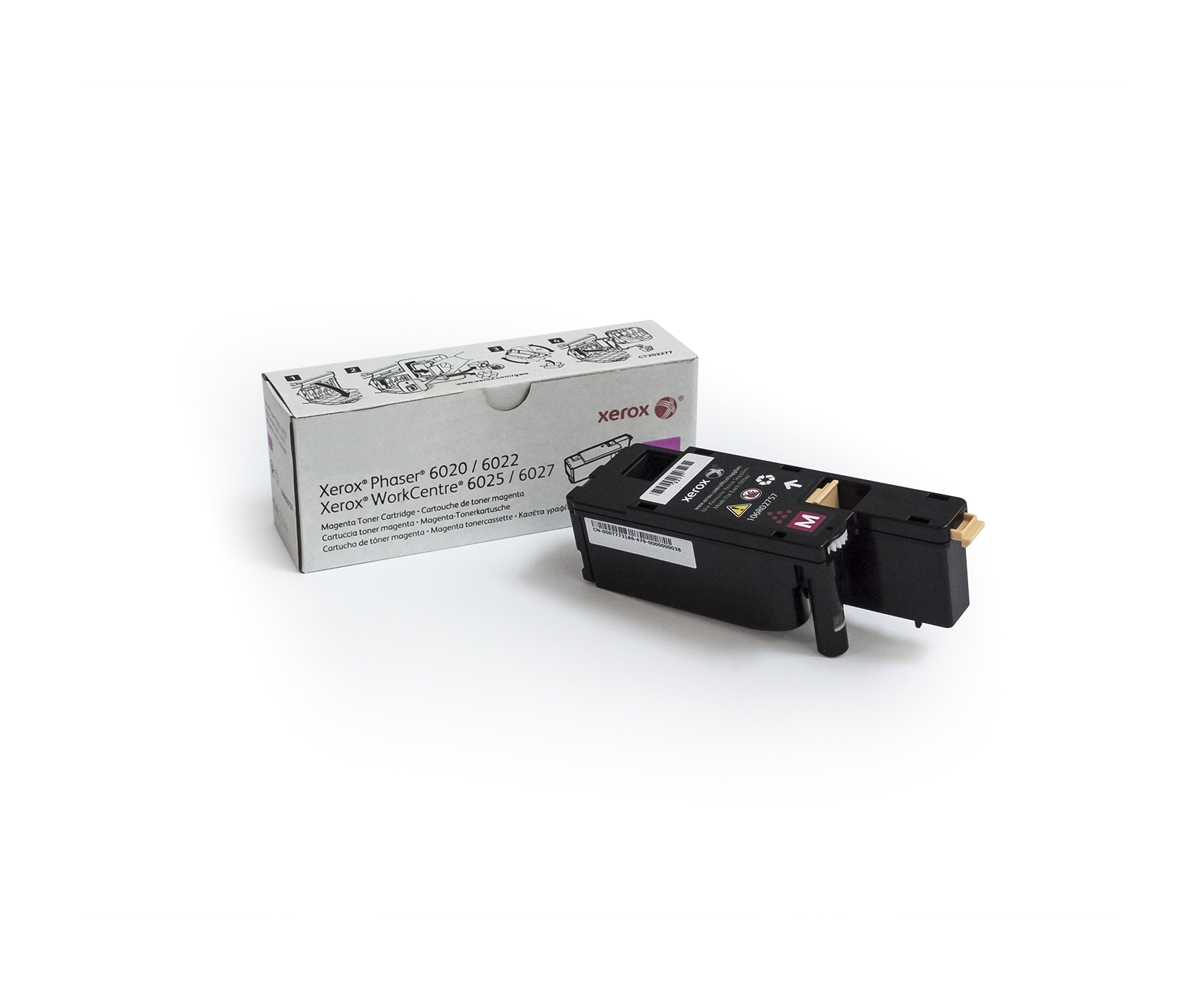 Тонер касета за Xerox WC6027/WC6025/Phaser 6020/6027 - Toner - 106R02757 - Magenta - PN 106R02757