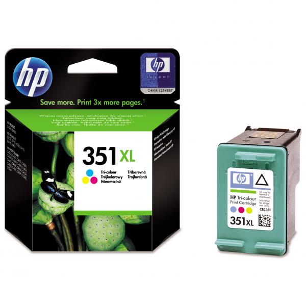ГЛАВА ЗА HEWLETT PACKARD Deskjet D4260/Officejet J5780/J5785 All-in-One series - HIGH CAPACITY - Color - /351XL/ - PN CB338EE