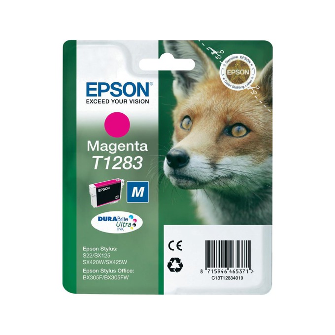 ГЛАВА ЗА EPSON STYLUS S22/SX 125/130/230/235/420W/425W/430W/435W/438W/440W/BX 305F - Magenta - PN C13T12834010