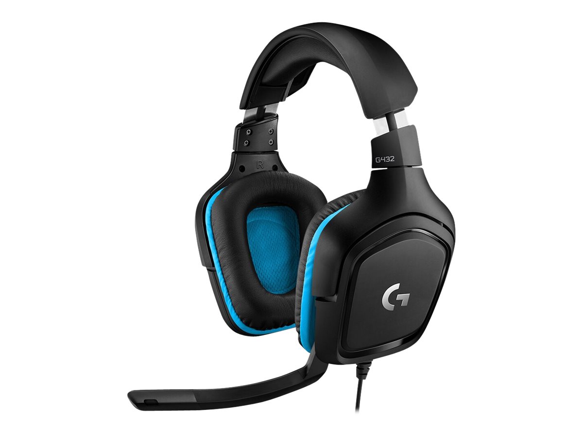 ГЕЙМЪРСКИ СЛУШАЛКИ LOGITECH ZG432 - Black-Cyan - PN 981-000770