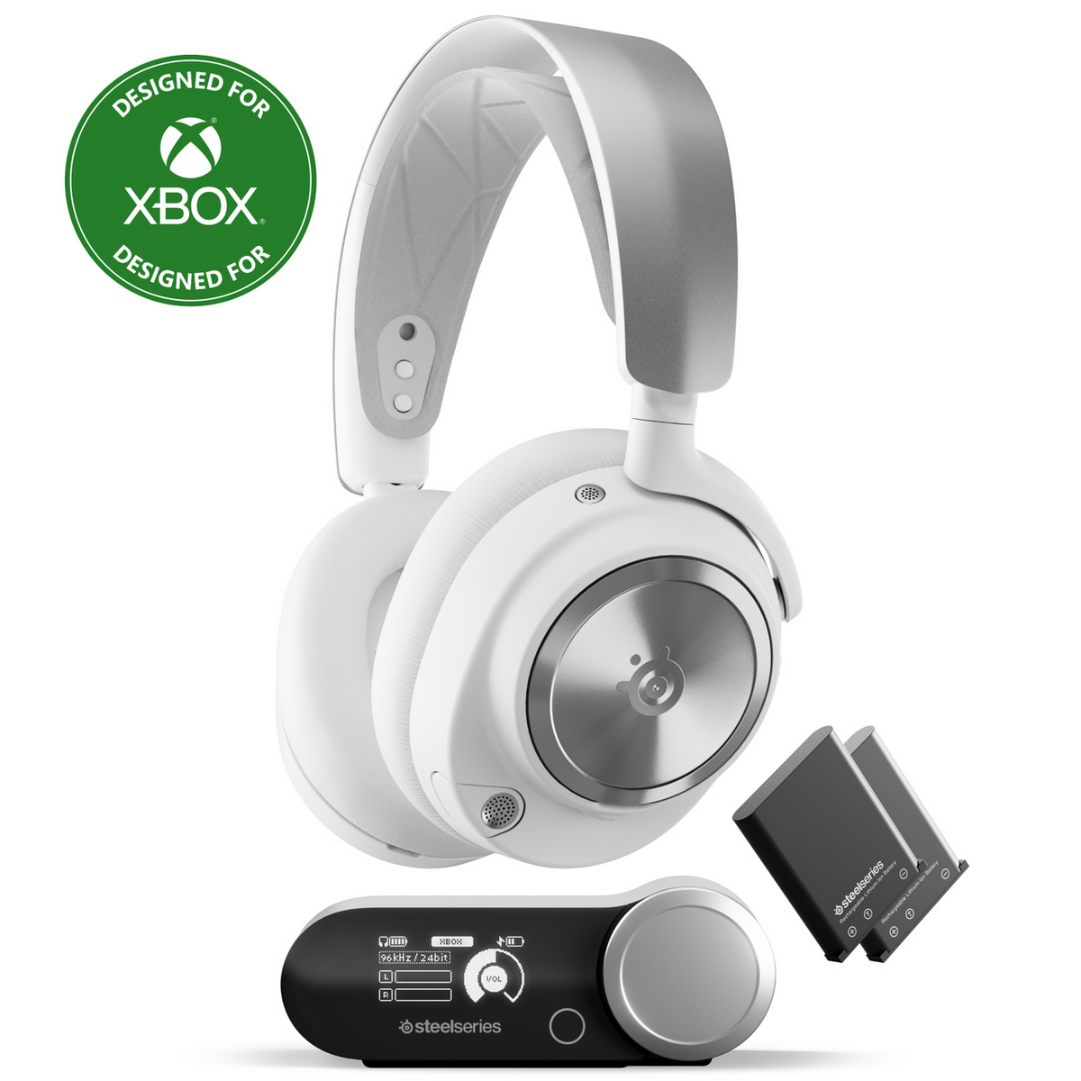 Гейминг слушалки SteelSeries Headset Arctis Nova Pro Xbox / 61525 White - PN 61525