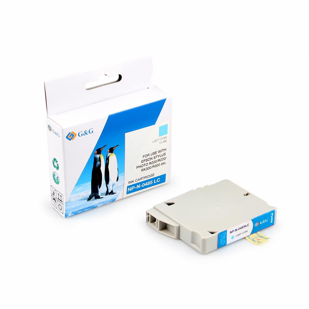ГЛАВА ЗА EPSON STYLUS PHOTO R 300 M/R300/RX 500 - Light cyan - C13T048540 - T0485 - PN NP-N-0485LC - G&G