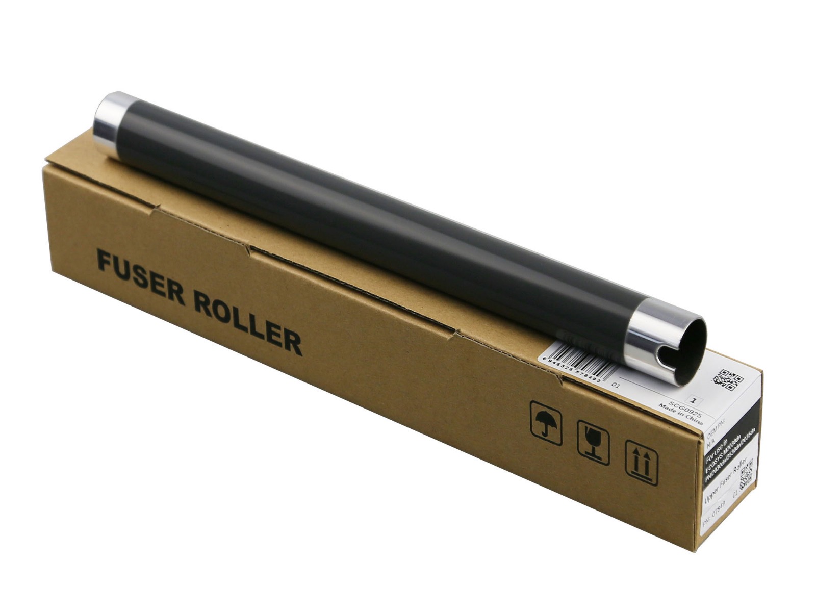ТЕФЛОНОВА (ФЮЗЕРНА) РОЛКА (UPPER FUSER ROLLER) ЗА KYOCERA M2030/M2035/M2530/P2035/P2135 - FK-171-UPPER (FK171UPPER) - PN CET7849