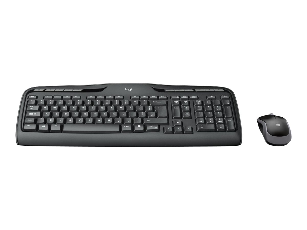 КОМПЛЕКТ МИШКА + КЛАВИАТУРА LOGITECH MK330 US - Wireless / Безжична - С БДС КИРИЛИЗАЦИЯ (WITH BDS CYRILLIC) - Black - PN 920-003989