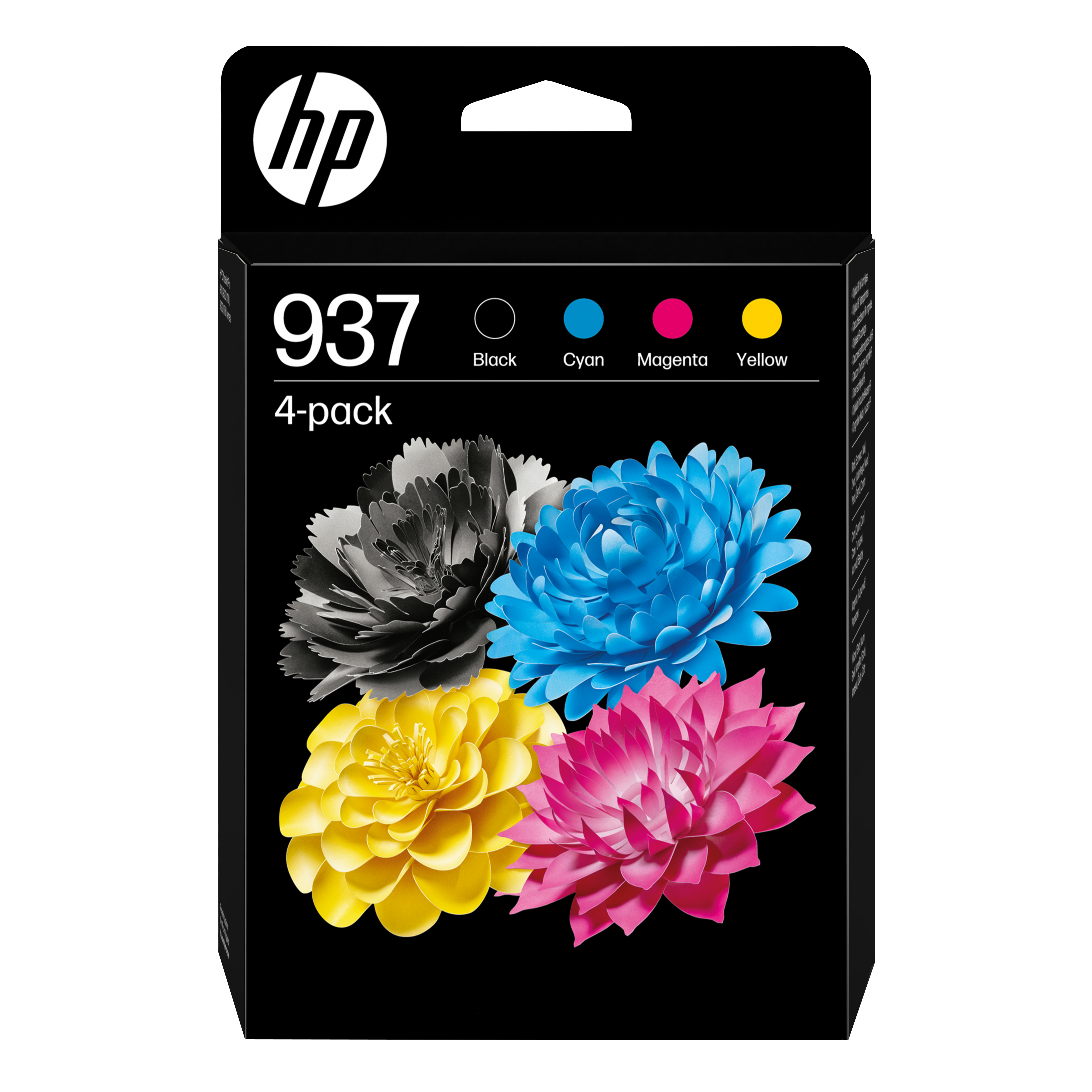 Комплект от 4 глави за HP OfficeJet Pro 9120/Pro 9120/9100/9700 Series - Ink - /937/ / 6C400NE - BK/C/M/Y - PN 6C400NE