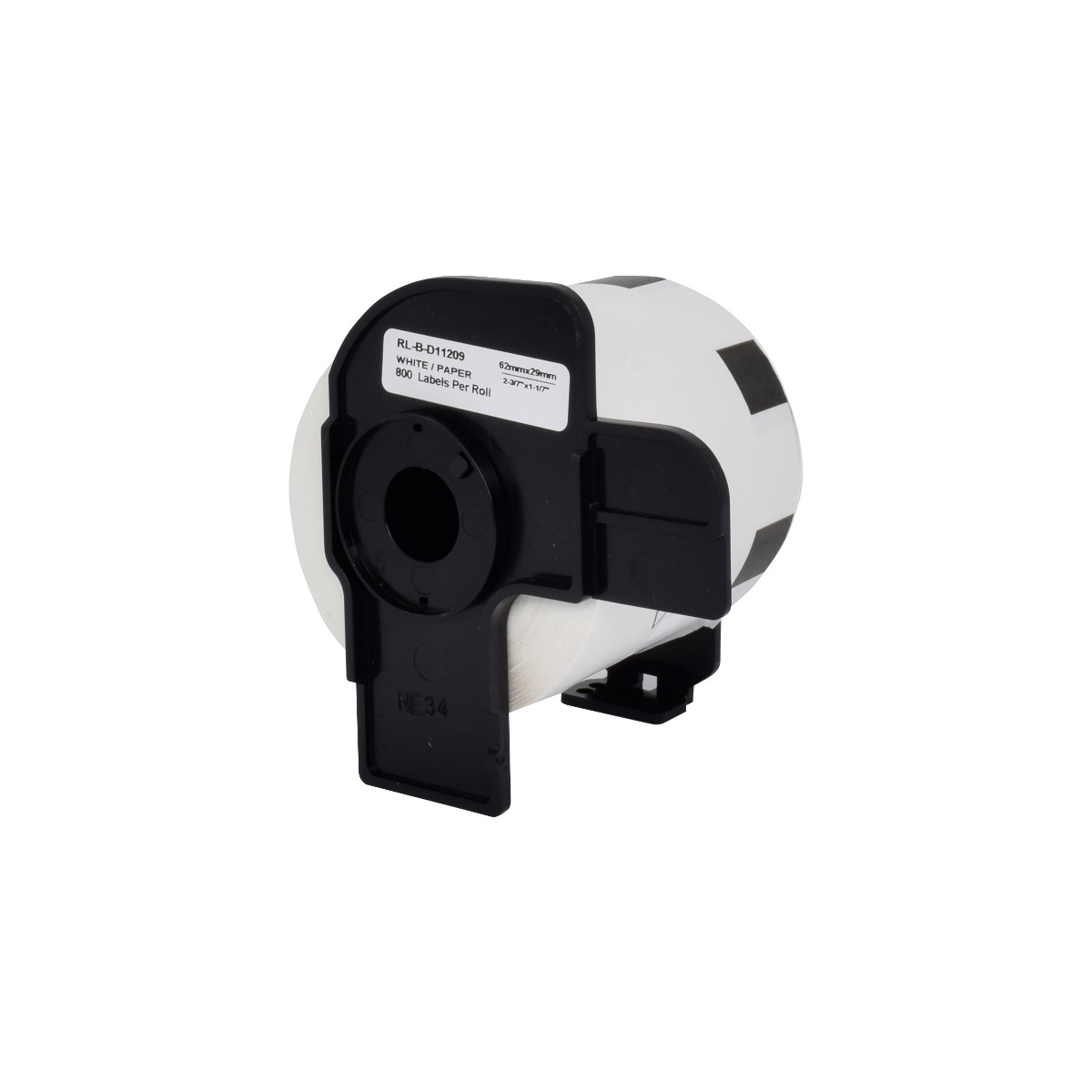 ЛЕНТА ЗА ЕТИКЕТНИ ПРИНТЕРИ BROTHER ТИП QL - SMALL ADDRESS LABELS - 29 mm x 62 mm x 800 - DK11209 (DK-11209) - PN RL-BR-DK11209 - G&G