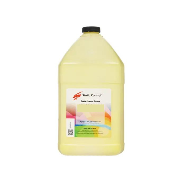 ТОНЕР БУТИЛКА ЗА ТОНЕР КАСЕТИ ЗА KYOCERA - УНИВЕРСАЛЕН ТОНЕР - PN KYUNIV-1KG-Y - Yellow - Static Control - 1 kg