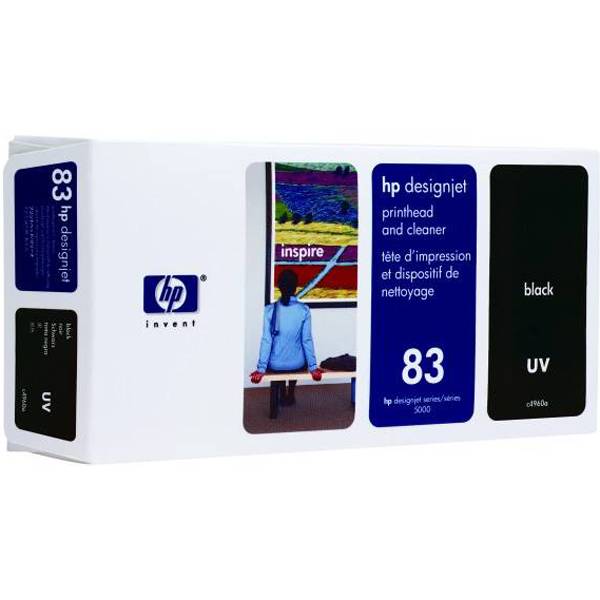 ГЛАВА (PRINTHEAD) ЗА HEWLETT PACKARD DesingnJet 5000/5000PS - Black head + kit - /83/ - PN C4960A
